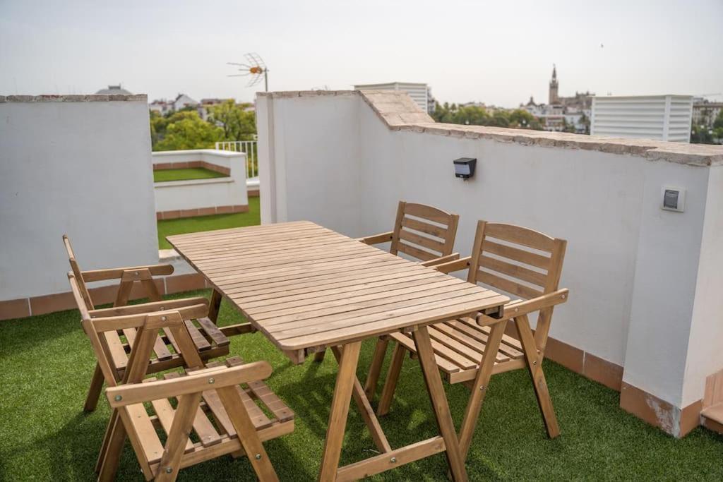 Ferienwohnung Optimus Corazon De Triana Sevilla Exterior foto
